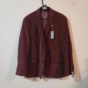 Michael Kors Men's 44R Blazer - Burgundy Brown | NWT